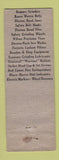 Matchbook Cover - Klieber Dawson Machine Tools Indianapolis IN 1943 WORN
