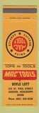 Matchbook Cover - Mac Tools Doyle Lott Jackson MS