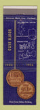 Matchbook Cover - South Bend Tools IN 1956 Lathes