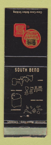 Matchbook Cover - South Bend Lathes Tools AC Colby Machinery New York City WEAR