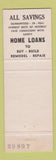 Matchbook Cover - Railroad Savings and Loan Columbus OH