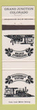 Matchbook Cover - Pufferbelly Station Grand Junction Colorado