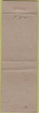 Matchbook Cover - Lion Match Flowers