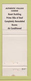 Matchbook Cover - Iron Inn Hotel Grill Iron River MI WEAR