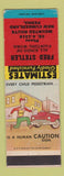 Matchbook Cover - Fred Stetler Painting New Cumberland PA