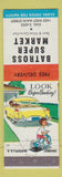 Matchbook Cover - Batross Super Market Grocery