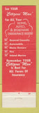 Matchbook Cover - Moore Insurance Agency Marshall MI