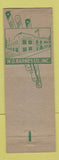 Matchbook Cover - Barnes Metal Cutting Saws Detroit MI