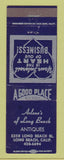 Matchbook Cover - Arlen's Antiques Long Beach CA