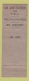 Matchbook Cover - Schneithorst Restaurant St Louis MO Airport