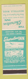 Matchbook Cover - Sheraton Inn Westfield MA