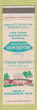 Matchbook Cover - Caesar's Monticello Restaurant Framingham MA
