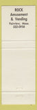 Matchbook Cover - Jolly Bull Hadley MA