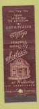 Matchbook Cover - Seiler's Restaurant Wellesley MA WEAR