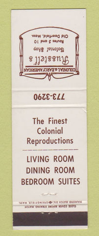 Matchbook Cover - Russtell's Colonial Shop Old Deerfield MA