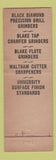 Matchbook Cover - Edward Blake Tools Grinding Sharpening West Newton MA