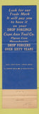 Matchbook Cover - Cape Ann Tool Drop Forgings Piegon Cove MA