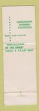 Matchbook Cover - Mitchell's Steak and Rib House Hyannis MA