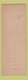 Matchbook Cover - Medaglia Bros Mobil oil gas Wellesley Hills MA