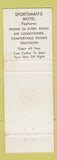 Matchbook Cover - Sportsman's Motel West Hatfield MA