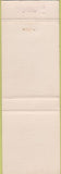 Matchbook Cover - Schaller's BBQ