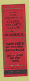 Matchbook Cover - Novak's Cape Cod Terrace Buzzards Bay MA