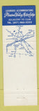 Matchbook Cover - Pleasant Valley Country Club Sutton MA