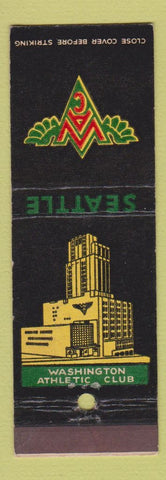 Matchbook Cover - Washington Athletic Club Seattle WA