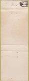 Matchbook Cover - Harry Fisher Commissioner Republican WORN