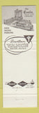 Matchbook Cover - Camlin Hotel Seattle WA Cloud Room