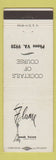 Matchbook Cover - Flame Steak House Seattle WA WEAR