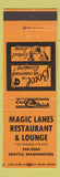 Matchbook Cover - Magic Lanes Restaurant Seattle WA