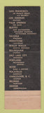 Matchbook Cover - Hotel Roosevelt Seattle WA