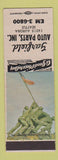 Matchbook Cover - Garfield Auto Parts Seattle WA