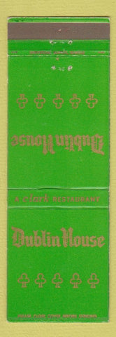 Matchbook Cover - Dublin House Clark Restaurant Seattle WA Portland OR
