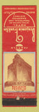Matchbook Cover - Benjamin Franklin Hotel Seattle WA WEAR