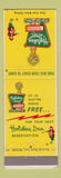 Matchbook Cover - Holiday Inn Seattle WA YELLOW #2