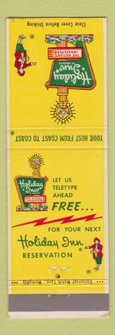 Matchbook Cover - Holiday Inn Seattle WA YELLOW #2