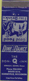 Matchbook Cover - Don Q Inn Dodgeville WI