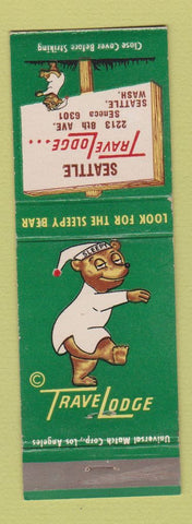 Matchbook Cover - Travel Lodge Motel Seattle WA
