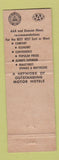 Matchbook Cover - Travel Lodge Motel Seattle WA