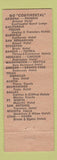 Matchbook Cover - Cliffton Hotel Dallas TX WEAR