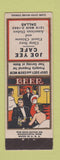 Matchbook Cover - Joe Yee Cafe Dallas TX