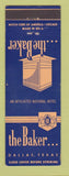Matchbook Cover - Baker Hotel Dallas TX