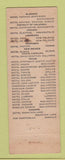Matchbook Cover - Baker Hotel Dallas TX