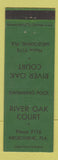 Matchbook Cover - River Oak Court Melbourne FL