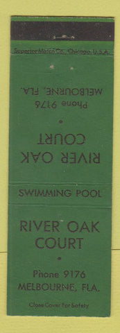 Matchbook Cover - River Oak Court Melbourne FL