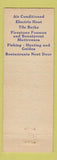 Matchbook Cover - Nichols' Motel Crystal River FL German Shepherd
