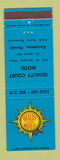 Matchbook Cover - Quality Court Motel Kissimmee FL Quality Courts