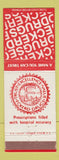 Matchbook Cover - Eckerd Drug Stores DD Bean